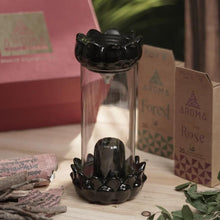 Shiva Smoke Fountain Incense Burner with 30 Backflow Cone Incense Holder Decorative Showpiece
